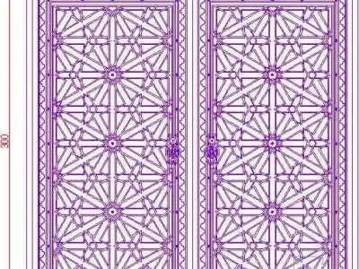 Doors  Dwg 3D 3D print model