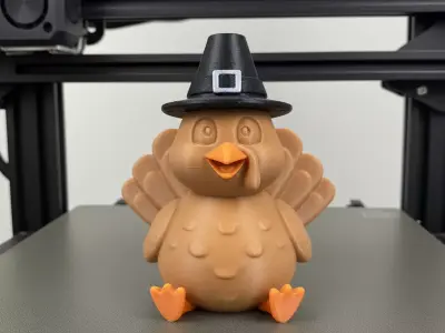 Thanksgiving Turkey 3D print model