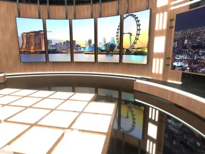 Virtual Studio Light 3D model