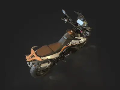 Base model  KTM 790 Adventure 2019 3D model