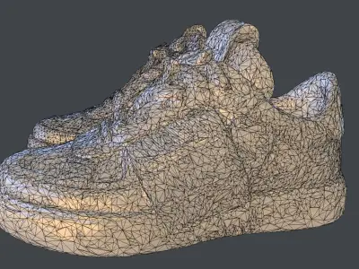 VALENTINO SHOES PBR Low-poly 3D model