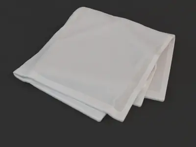 Folded Towels 3D model