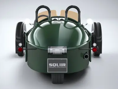 Morgan Super3 2023 3D model