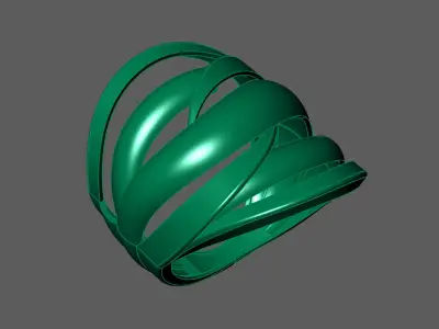 Plain Ring Women Ready STL 3DM Models Womens Rings 3D models 3D print model 36