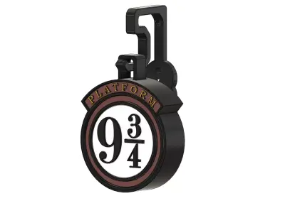 Harry Potter Binary 9 3 4 Sign  3D print model