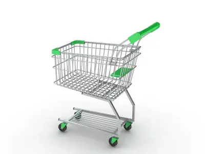 shopping car  3D model
