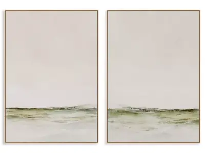 Abstract Painting Frame set 3D model 20