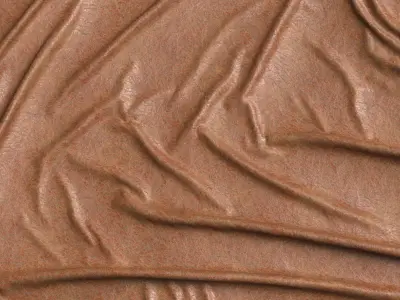 Scratched Leather Brown Cow Leather Fabric Texture