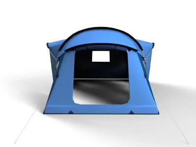 3d Tent camping 3D model