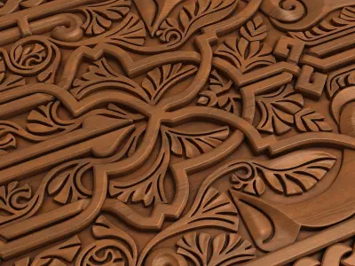arabic ornament  1 3D model