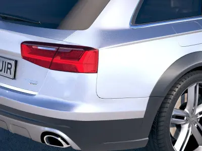 Audi A6 Allroad 2015-2018 3D model