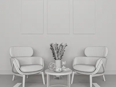 interior 032 3D model
