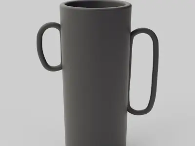 Makhi Vase Default Title 3D model