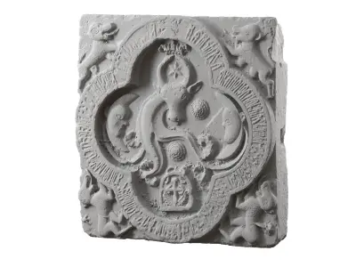 Medieval Relief Scan 3D model