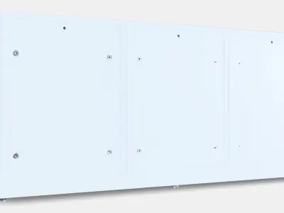 NORDLI Chest of 3 drawers 1 Low-poly 3D model