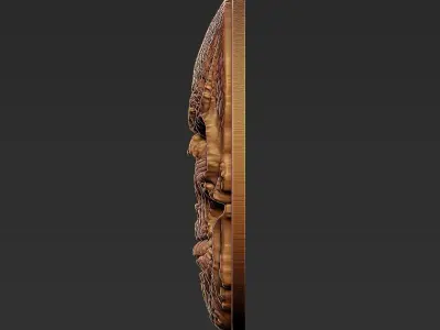 skull pendant 3D print model