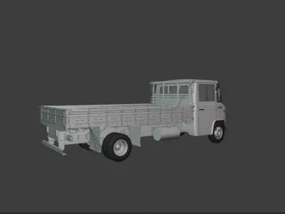 Mercedes  608 710 TRUCK 3D model