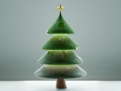 Christmas tree 3D model 19