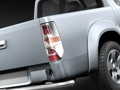  Mazda BT-50 2009 3D model