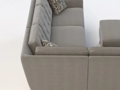 Joybird Eastwood Corner Sofa 3D model