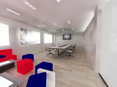  Booth Exhibition Stand a511 3D model