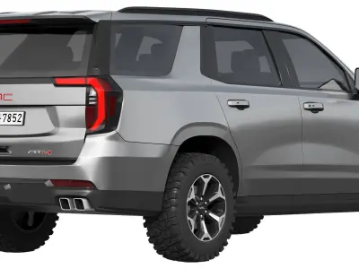 GMC Yukon AT4 2025 3D model