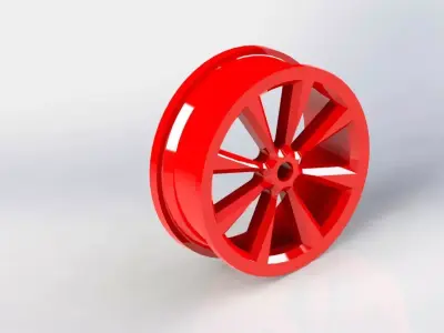 alloy wheel 3D model from CGTrader