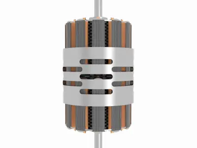 Motor Movement 3D model