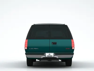 GMC Suburban 1995 3D model