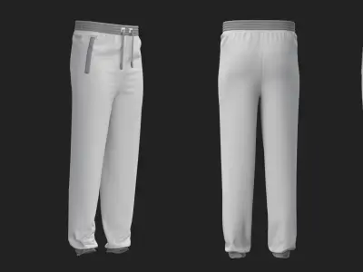 Sport Pant Marvelous Designer 3D model