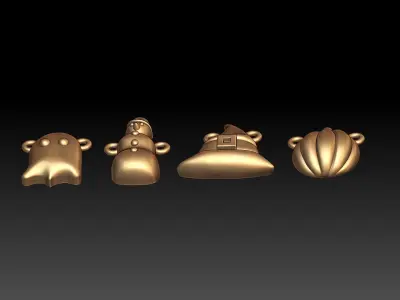 LITTLE PENDANTS 3D print model