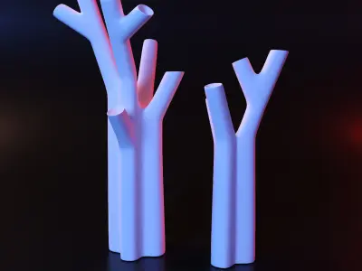 Vase tree  3D print model