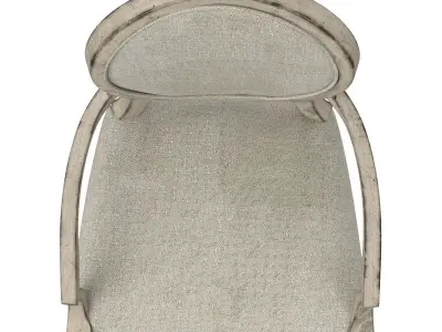 Hooker Furniture Sanctuary Romantique Oval Arm Chair 3D model