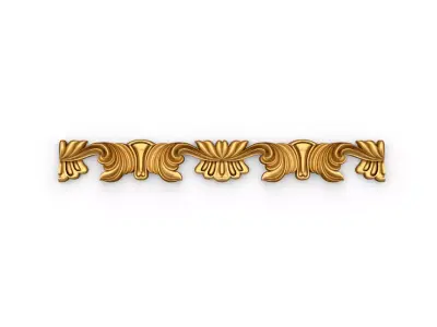 Classic decor ornament 74  3D print model