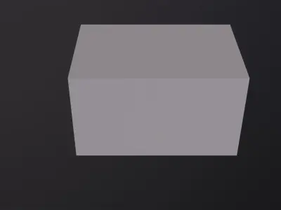 Hexagon Hollowed 3D Model Low-poly 3D model