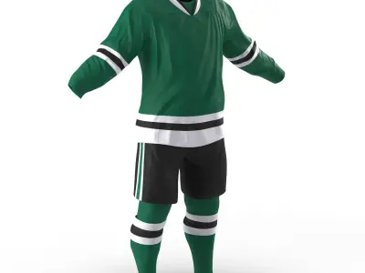 Hockey Clothes Generic  3D model