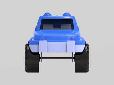 Toy Truck 3D model