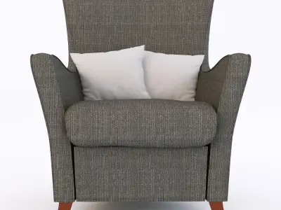 Nicoline Salotti CEFALU armchair 3D model