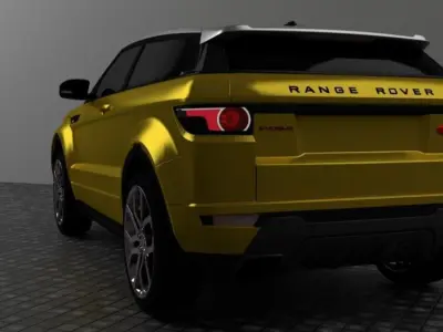 Range Rover Evoque free 3D model 3D model