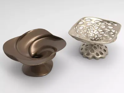 Vase Voronoi 89 3D print model