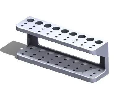 Table Tool Organizer Rack 3D print model