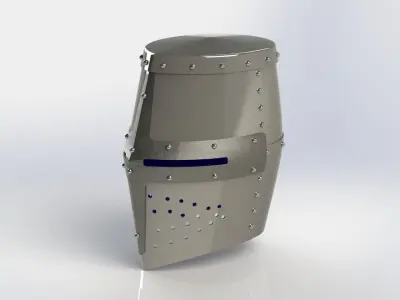WG 7003 - Topfhelm von Dargen 3D print model