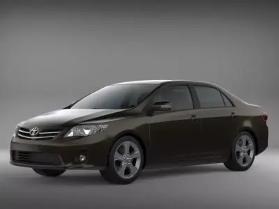 Toyota Corolla E140 3D model