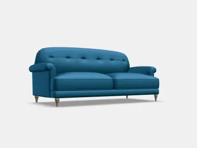ESSEBODA 3-seat sofa Low-poly 3D model