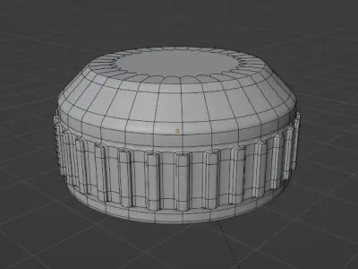 Engine Oil Bottle 3D model