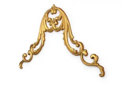 Classic decor ornament 326 3D model
