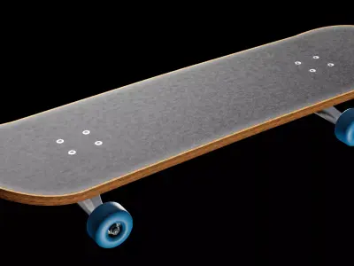 Skateboard Model 3D model