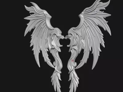 Wings 3D print model