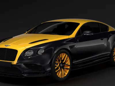 Bentley Continental GT Continental 24 2017 3D model