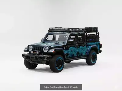 Ultimate All-Terrain And Expedition Vehicle Collection 3D Model Pack